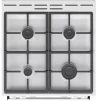 Плита Gorenje комбінована, 71л, 60x60см, чавун, білий - 9