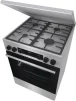Плита Gorenje комбінована, 71л, 60x60см, дисплей, чавун,з кришкою, програматор IconLed,нерж - 5