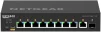 Комутатор NETGEAR M4250-9G1F-PoE+ (GSM4210PD), 8x1GE PoE+(110Вт), 1x1GE, 1xSFP, AV Line  керований L2 - 12