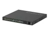 Комутатор NETGEAR M4250-26G4XF-PoE+ (GSM4230PX), 24x1GE PoE+ (480Вт), 2x1GE, 4xSFP+, AV Line керований L2 - 3