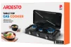 Плитка настільна Ardesto газова, тип газу LPG, конфорок - 3, чорний - 8