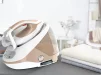 Праска-парогенератор Tefal Pro Express Eco, 2200Вт, 1800мл, паровий удар -550гр, постійна пара - 140гр, біло-золотий - 8