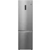 Холодильник LG з нижн. мороз., 203x60х68, холод.відд.-277л, мороз.відд.-107л, 2дв., А++, NF, інв., диспл зовн., Fresh Сonverter, Metal Fresh, сріблястий - 1