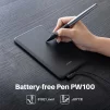 Графічний планшет Huion 4.17"x 2.6" H420X USB-C, чорний - 3