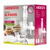 Блендер Ardesto занурювальний HBG-800WWHCHML, 800Вт, 4в1, чаша-600мл, чопер 500мл, біло-сріблястий - 15