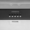 Витяжка Ardesto вбудована, 52см, 450м3ч, метал, 2х1Вт LED, кнопкове, чорний - 7