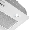 Витяжка Ardesto вбудована, 52см, 450м3ч, метал, 2х1Вт LED, кнопкове, білий - 6