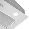 Витяжка Ardesto вбудована, 52см, 700м3ч, скло, 2х1Вт LED, кнопкове, білий - 6