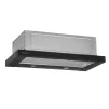 Витяжка Ardesto телескопічна, 60см, 450м3ч, метал, 2х1Вт LED, кнопкове, чорний - 1