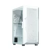 Корпус Zalman I3 Neo ARGB без БЖ, 2xUSB3.0, 1xUSB2.0, 4x120мм ARGB, VGA 355мм, LCS ready, TG Side Panel, ATX, білий - 2