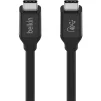 Кабель USB-C > USB-C заряджання/синхронізації Belkin 0.8м, 100Вт, Type-C, USB4, 40Гбс, чорний - 4