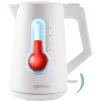 Електрочайник Gorenje 1.7л, Strix контроль, білий матовий - 4