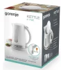 Електрочайник Gorenje 1.7л, пластик, білий - 5