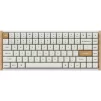 Клавіатура механічна Keychron K2HE  81Key, Gateron Double-Rail Magnetic Nebula, WL/BT/USB-A, QMK,  Hot-swap, RGB, дерево,білий - 6