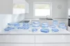 Набір контейнерів Tefal Master Seal, 5шт, пластик, прозорий, синій - 6