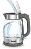 Електрочайник Tefal Glass Kettle 1.7л, скло, сріблясто-сірий - 7