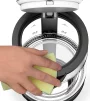 Електрочайник Tefal Glass Kettle 1.7л, скло, сріблясто-сірий - 9