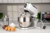 Кухонна машина Ardesto 1500Вт, чаша-метал, корпус-метал, насадок-10, сріблясто-сірий - 11