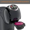 Кавоварка Krups капсульна Dolce Gusto Genio S Plus 0.8л, капсули, сенcорне керування, темно-сірий - 3