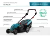Газонокосарка мережева Konner&Sohnen KS 42LM 1800Вт 42см 40л 25-80мм 12.6кг - 2