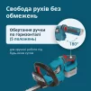 Кущоріз акумуляторний Konner&Sohnen KS HT-20V 20В акб 1х2А·год 55см крок різу 16мм 2.5кг - 11