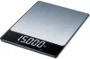Ваги Beurer кухонні, 15кг, сенс. керування, АААx4  в комплекті, скло, нержавіюча сталь - 12