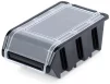 Контейнер для зберігання з кришкою Kistenberg TRUCK PLUS, 15.5х10х7см, пластик, чорний - 4