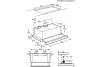 Витяжка Electrolux телескопічна, 59см, 410м.куб/год., чорний - 5