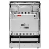 Плита Electrolux газова, 59л, 60x60см, чавун, білий - 3