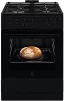 Плита Electrolux газова, 59л, 60x60см, чавун, чорний - 5