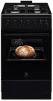 Плита Electrolux комбінована, 57л, 50x60см, конвекція, чорний - 3