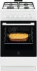 Плита Electrolux комбінована, 57л, 50x60см, конвекція, білий - 7