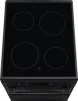 Плита Electrolux електрична склокерамічна, 57л, 50x60см, дисплей, конвекція, чорний матовий - 3