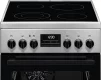 Плита Electrolux електрична склокерамічна, 57л, 50x60см, дисплей, конвекція, нерж - 2