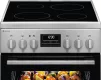 Плита Electrolux електрична склокерамічна, 57л, 50x60см, дисплей, конвекція, мангальна підставка, нерж - 3