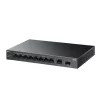 Комутатор TP-LINK LS1210GP  9xGE (8xPoE), 61 Вт, 1xSFP - 3