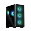 Корпус Zalman M4 без БЖ, 2xUSB3.0, 1xUSB2.0, 4x120мм ARGB, VGA 320мм, LCS ready, TG Side Window, mATX, чорний - 2