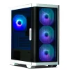 Корпус Zalman M4 без БЖ, 2xUSB3.0, 1xUSB2.0, 4x120мм ARGB, VGA 320мм, LCS ready, TG Side Window, mATX, білий - 1