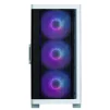 Корпус Zalman M4 без БЖ, 2xUSB3.0, 1xUSB2.0, 4x120мм ARGB, VGA 320мм, LCS ready, TG Side Window, mATX, білий - 5