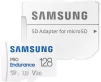 Карта пам'яті Samsung microSD 128GB C10 UHS-I R180MB/s PRO Endurance + SD - 11