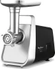 М'ясорубка Moulinex, 1600Вт, 1.9кг/хв, 3 решітки, насадка для ковбас, томатів, 3 терки, пластик/мет, чорно-срібний - 6