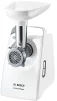 М'ясорубка Bosch, 1500Вт, 1.8кг/хв, 2 решітки, насадка для ковбас, кеббе, пластик, білий - 12
