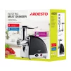 М'ясорубка Ardesto, 1800Вт, 2кг/хв, 3 решітки, насадка для ковбас, кеббе, 4 терки, пластик, чорно-сріб. - 10