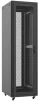 Шафа MIRSAN 19", 42U, GTN SERVER, перфоровані двері, 600x800 мм, максимально 1000 кг, чорна - 1