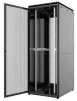 Шафа MIRSAN 19", 42U, GTV, перфорація 63%, 800x800 мм, максимально 2000 кг, чорна - 2
