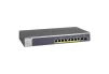 Комутатор NETGEAR MS510TXPP, 8-Port PoE+(180Вт): 4x1GE, 2x2,5GE, 2x5GE. 1x10GE, 1xSFP+, керований L2 - 3