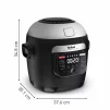 Мультиварка-мультипіч Tefal Multicook Actifry, 1334Вт, чаша-6л, сенсорне керув., 14 програм, метал/пластик, чорний - 3
