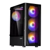Корпус Zalman N4 Rev.1 без БЖ, 1xUSB3.0, 2xUSB2.0, 3x140мм RGB, 3x120мм RGB, VGA 315мм, LCS ready, TG Side Window, ATX, чорний - 2