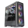 Корпус Zalman N5 MF без БЖ, 1xUSB3.0, 2xUSB2.0, 4x120мм RGB, VGA 365мм, LCS ready, Acrylic Side Panel, ATX, чорний - 1