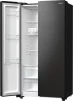 Холодильник SBS Gorenje, 179х67х92см, 2 двері, 356(191)л, А++, NF+, Інв., Зона св-ті, Зовн. Диспл, чорний - 5